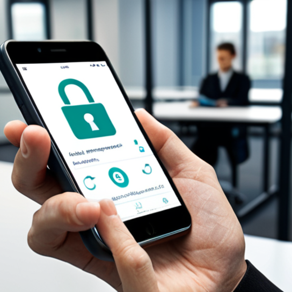 Secure Mobile AI**
"A modern smartphone displaying a secure lock icon integrated with an AI chip graphic, surrounded by data encryption symbols. Background: A clean, minimalist office setting with blurred figures of professionals working. Prompt: 'On-device AI security, data privacy, secure mobile technology, encryption, professional setting, safe for work, appropriate content, fully clothed, professional, modest, family-friendly, perfect anatomy, correct proportions, natural pose, well-formed hands, proper finger count, natural body proportions, high quality.'"
**