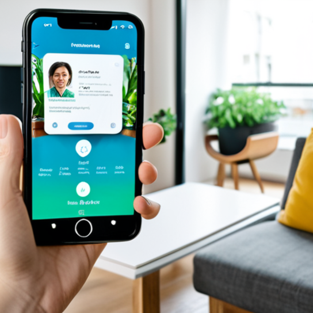 온디바이스 AI에서의 클러스터링 기법 활용 - Privacy-Focused Application**
"A person using a smartphone in a modern, bright apartment, fully clo...