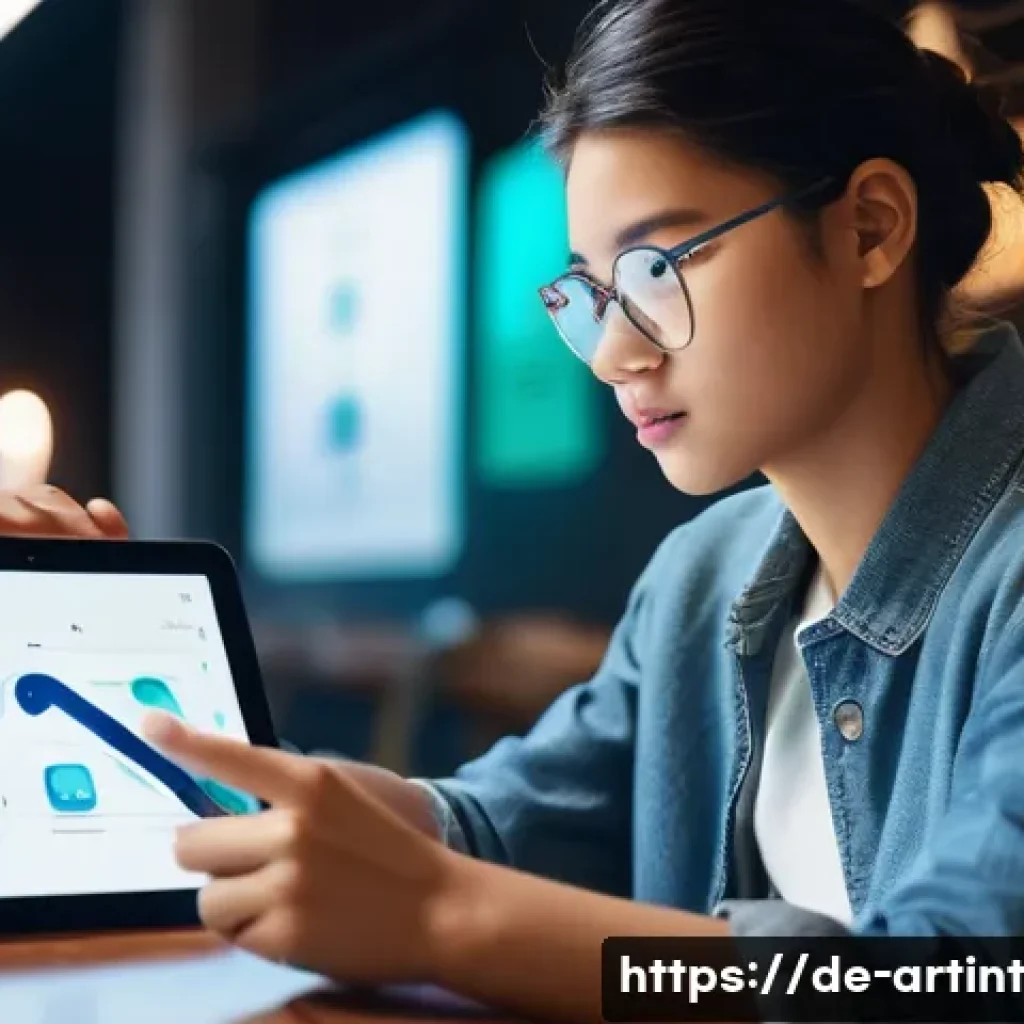 온디바이스 AI 최적화를 위한 알고리즘 비교 - **Prompt 1: The On-Device AI Experience**
"A vibrant, dynamic shot of a young adult (late teens ...